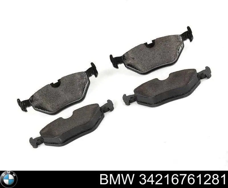 Sapatas do freio traseiras de disco BMW 34216761281 preço, a partir de 31,29 USD