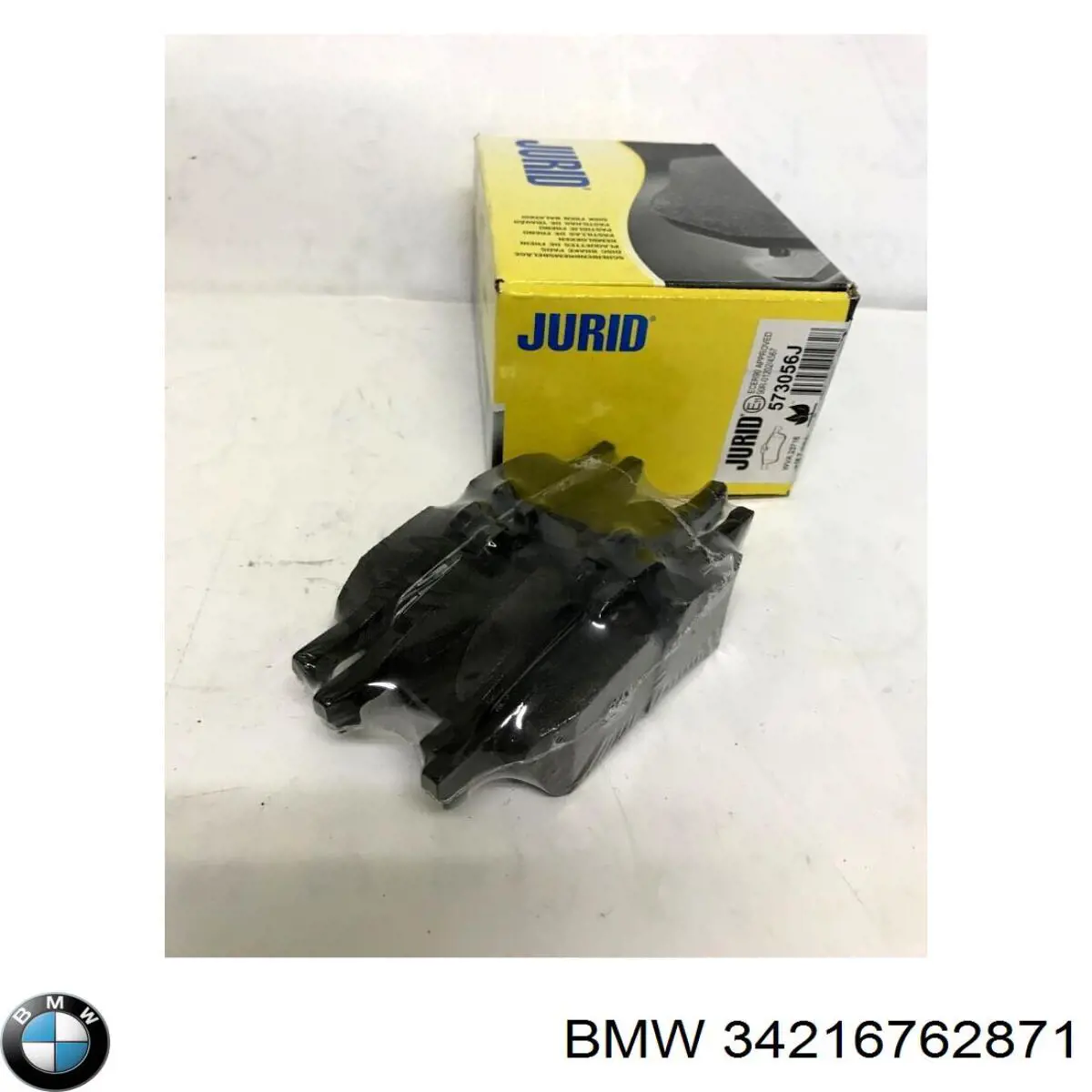 34216762871 BMW Sapatas do freio traseiras de disco