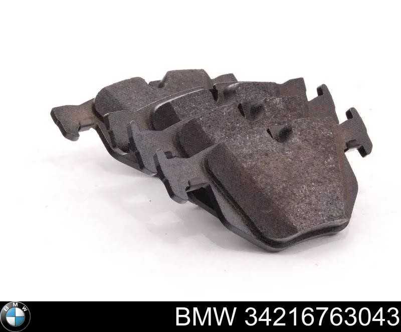 34216763043 BMW Sapatas do freio traseiras de disco