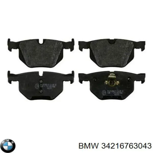 Sapatas do freio traseiras de disco BMW 34216763043 preço, a partir de 37,97 USD