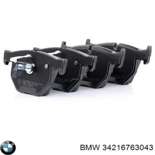 Compre 34216763043 BMW Sapatas do freio traseiras de disco