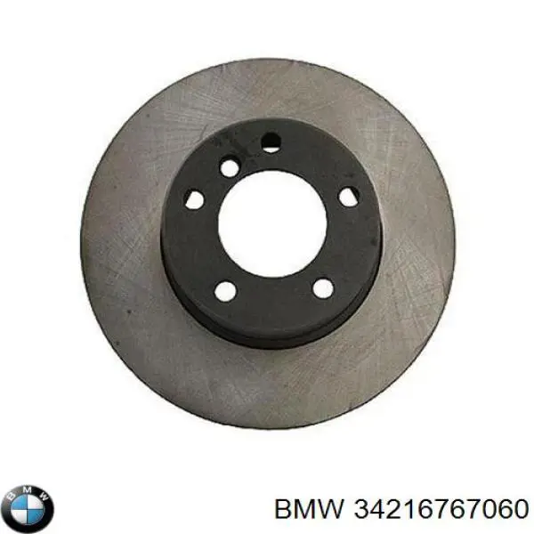 34216767060 BMW Disco do freio traseiro