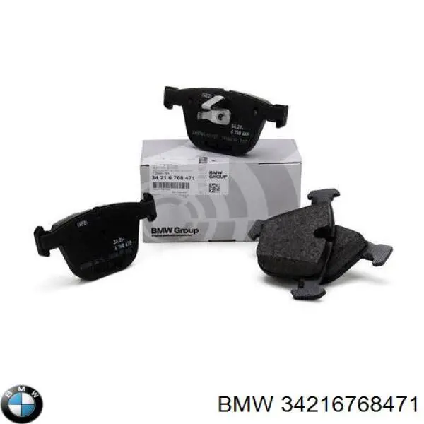 Sapatas do freio traseiras de disco BMW 34216768471 preço, a partir de 45,73 USD