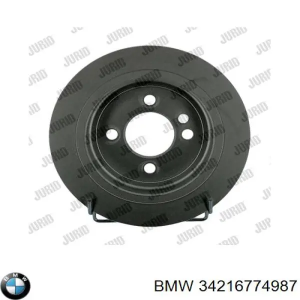 34216774987 BMW Disco do freio traseiro
