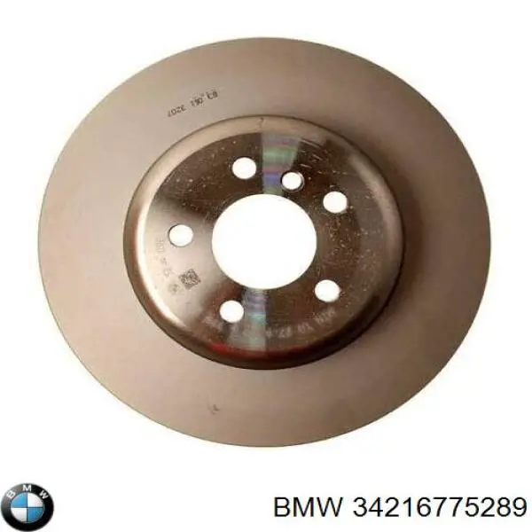 34216775289 BMW Disco do freio traseiro