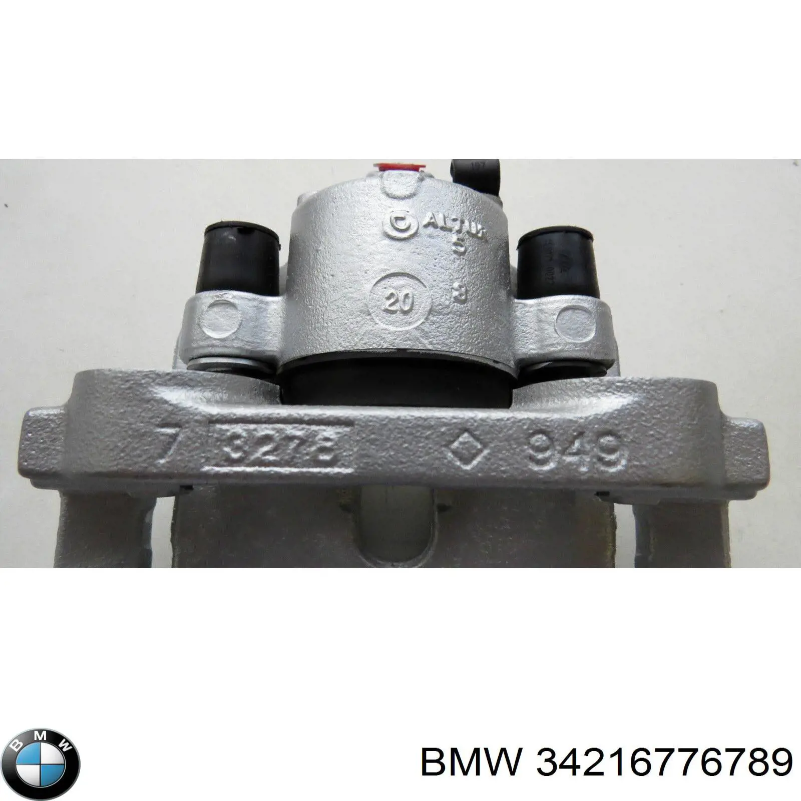 34216776789 BMW Suporte do freio traseiro esquerdo