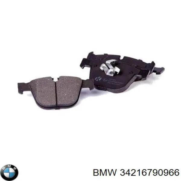 34216790966 BMW Sapatas do freio traseiras de disco