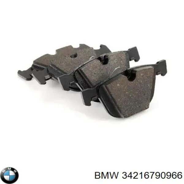 Compre 34216790966 BMW Sapatas do freio traseiras de disco