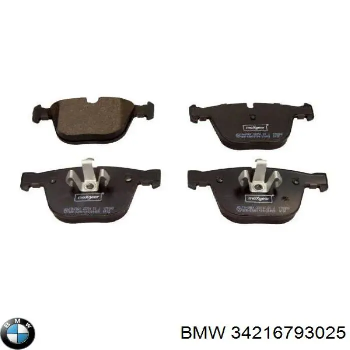 Sapatas do freio traseiras de disco BMW 34216793025 preço, a partir de 45,97 USD
