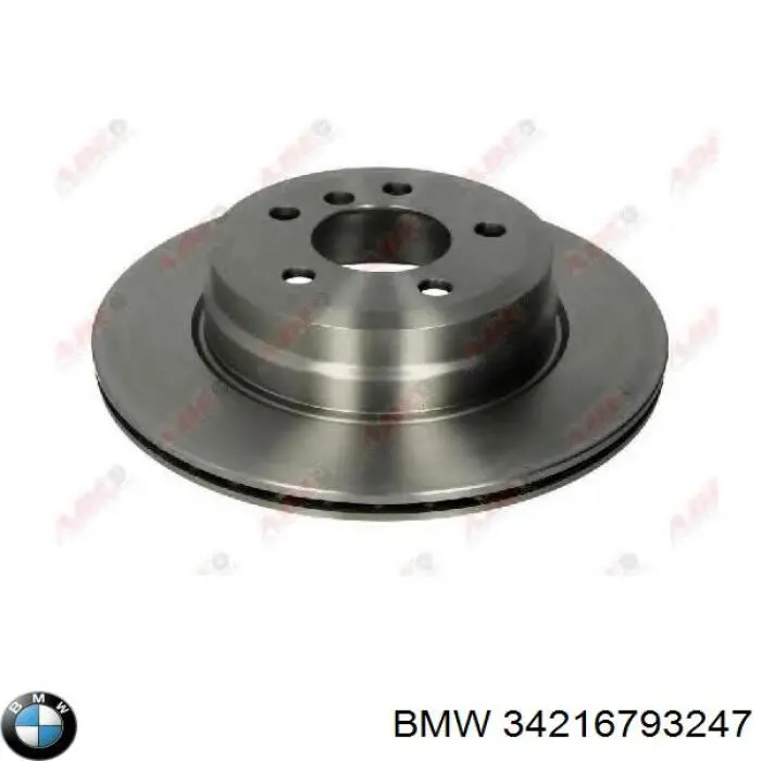 Disco do freio traseiro BMW 34216793247 preço, a partir de 67,32 USD