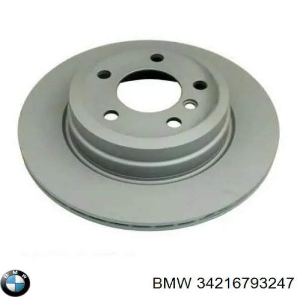 34216793247 BMW Disco do freio traseiro