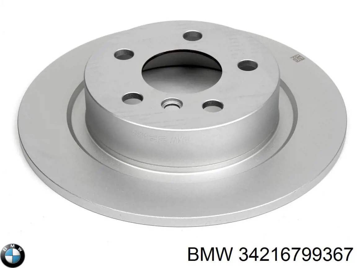 34216799367 BMW Disco do freio traseiro