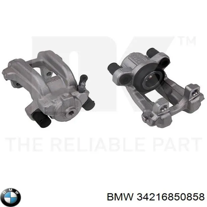 34216850858 BMW Suporte do freio traseiro direito