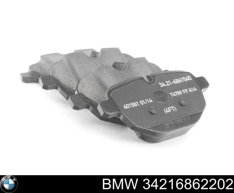 Sapatas do freio traseiras de disco BMW 34216862202 preço, a partir de 31,28 USD