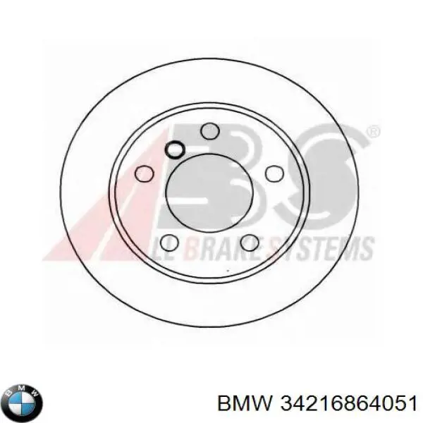Disco do freio traseiro BMW 34216864051 preço, a partir de 36,25 USD