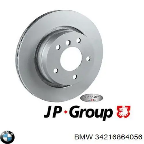 Compre 34216864056 BMW Disco do freio traseiro