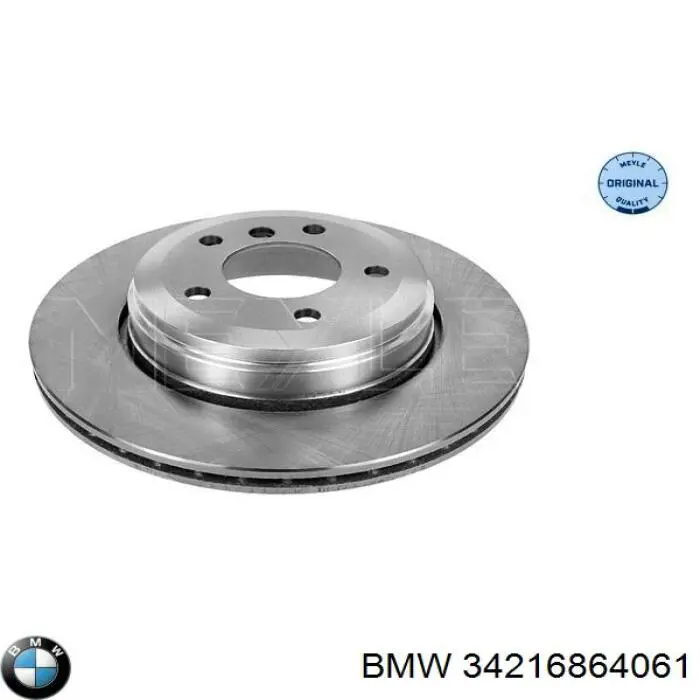 Compre 34216864061 BMW Disco do freio traseiro