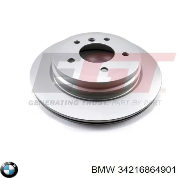 Disco do freio traseiro BMW 34216864901 preço, a partir de 48,47 USD