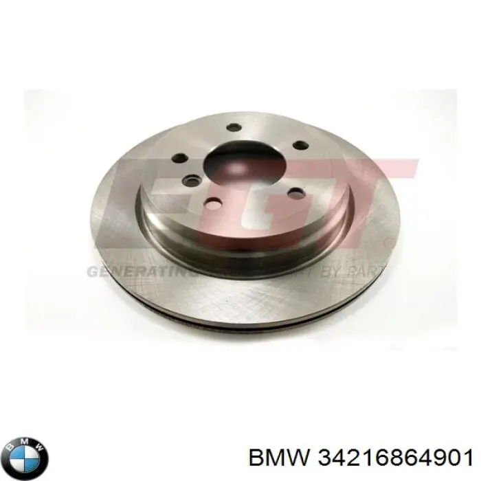 Disco do freio traseiro BMW 34216864901 preço, a partir de 41,27 USD