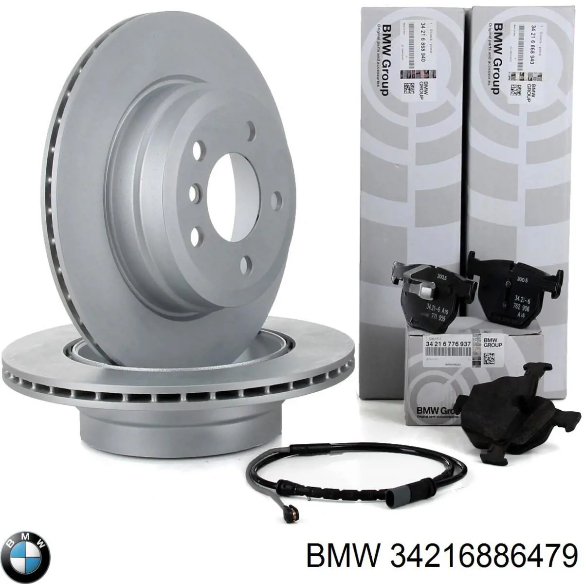 Compre 34216886479 BMW Disco do freio traseiro