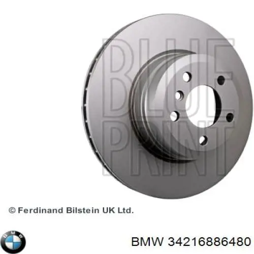 Compre 34216886480 BMW Disco do freio traseiro