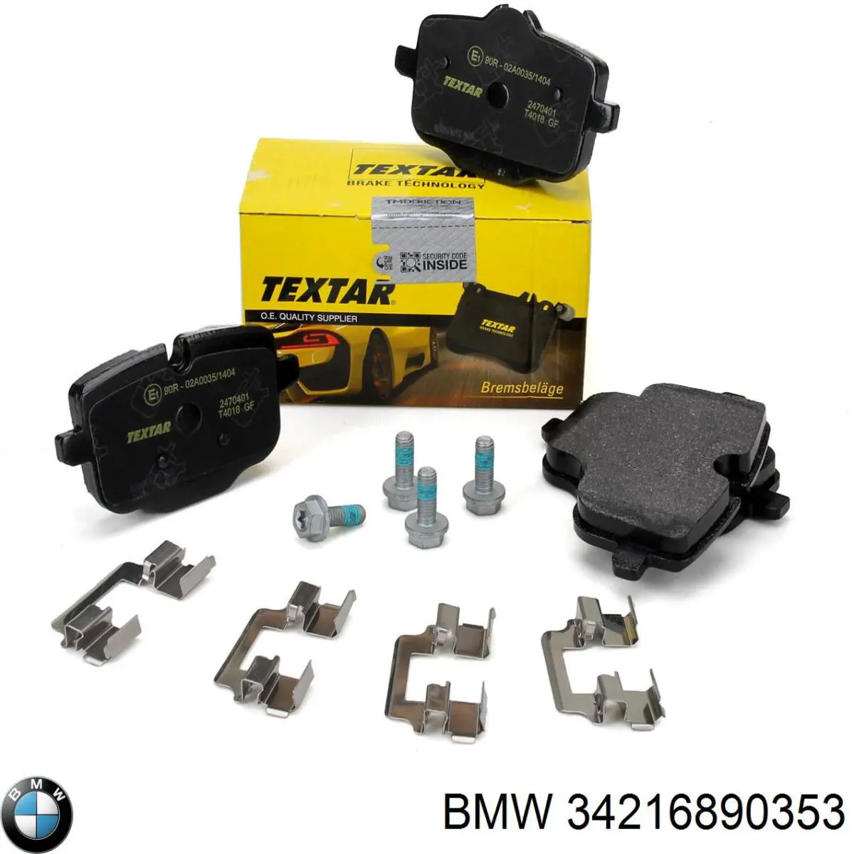 Sapatas do freio traseiras de disco BMW 34216890353 preço, a partir de 41,48 USD