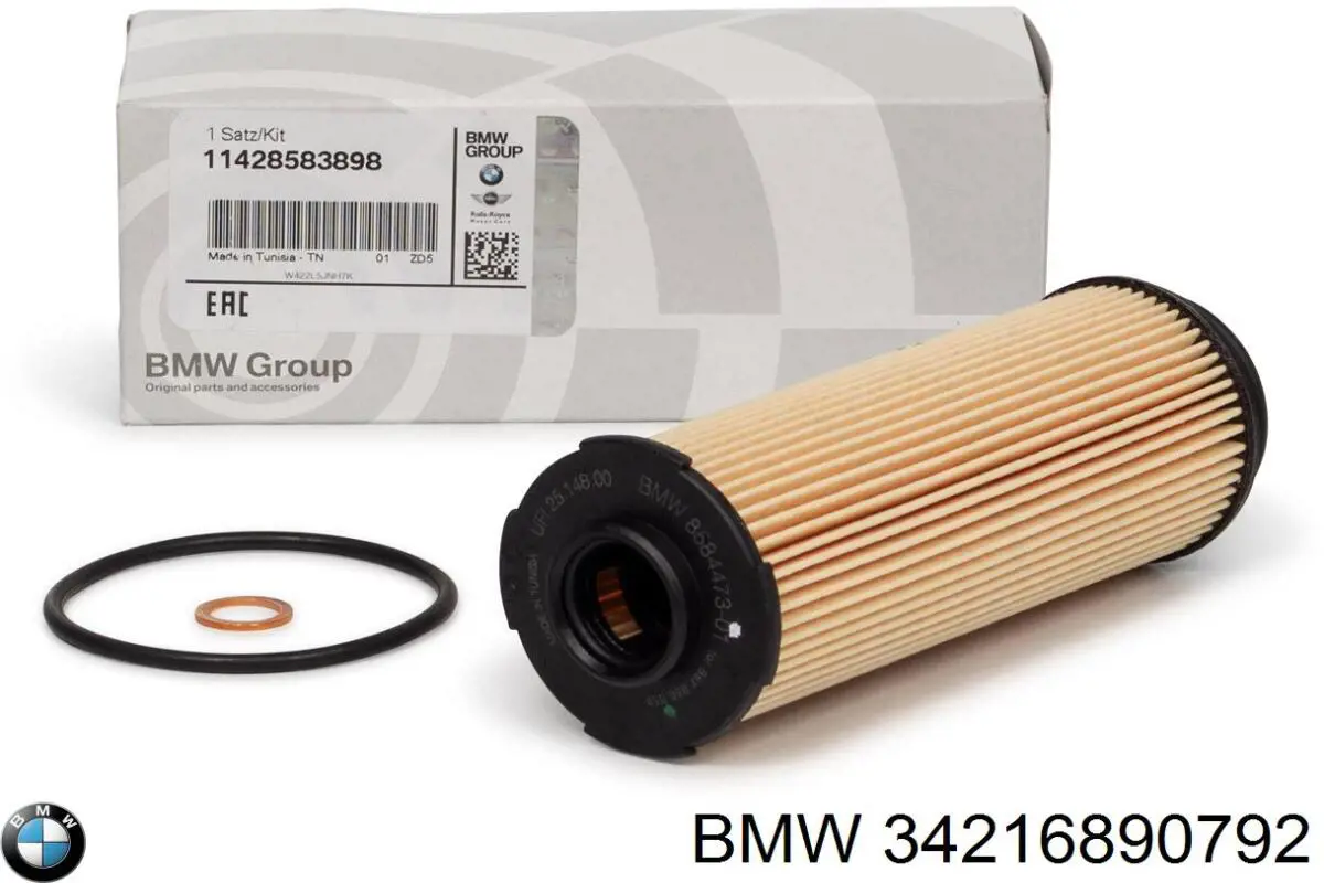 Sensor traseiro de desgaste das sapatas do freio 34216890792 BMW
