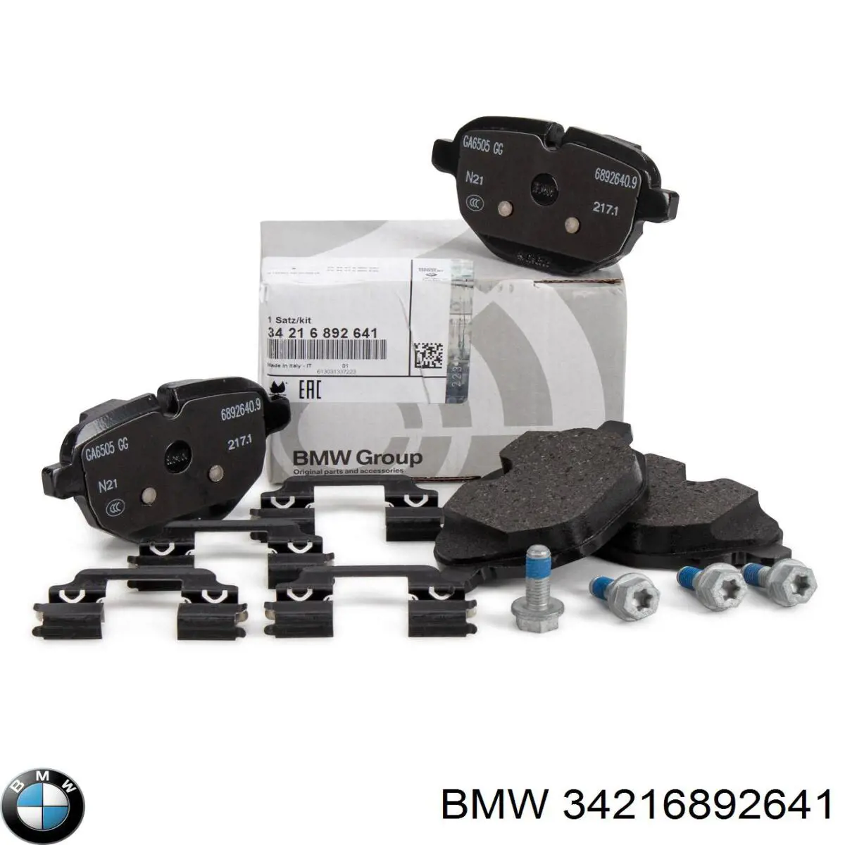 Sapatas do freio traseiras de disco BMW 34216892641 preço, a partir de 31,28 USD