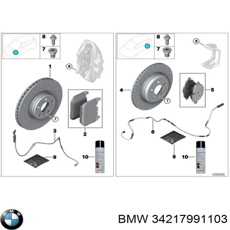  BMW 34217991103 preço, a partir de 528,12 USD