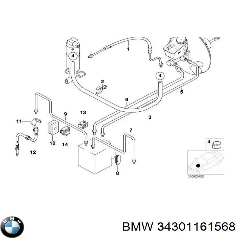 34301161568 BMW 