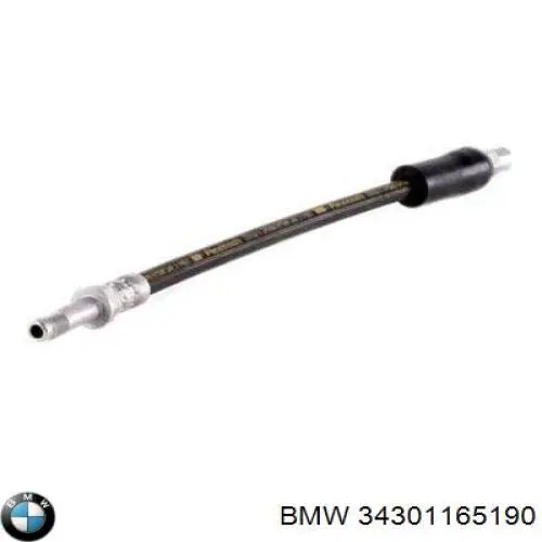 Compre 34301165190 BMW Mangueira do freio traseira