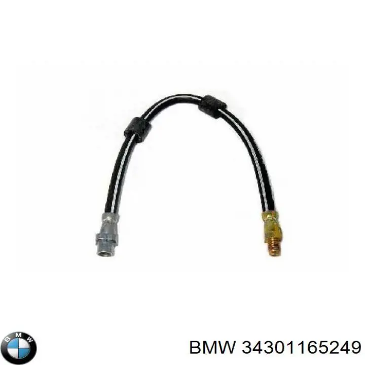 Compre 34301165249 BMW Mangueira do freio dianteira