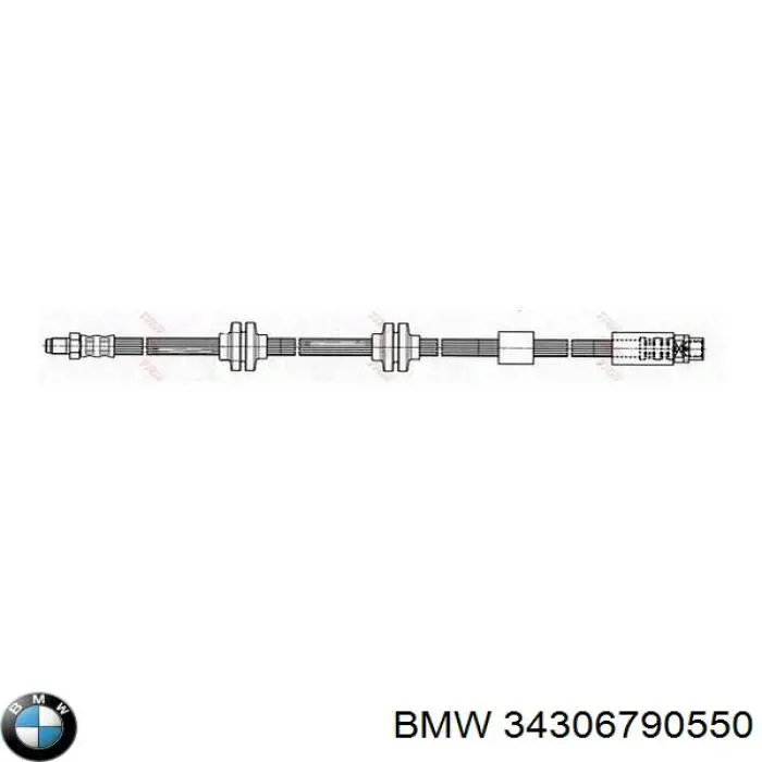 Mangueira do freio dianteira BMW 34306790550 preço, a partir de 15,23 USD