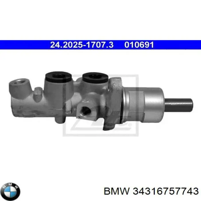 Cilindro mestre do freio BMW 34316757743 preço, a partir de 106,94 USD