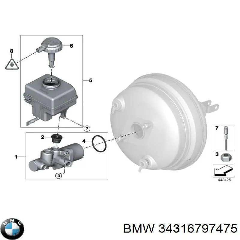 Kit de reparação de cilindro mestre do freio BMW 34316797475 preço, a partir de 16,49 USD
