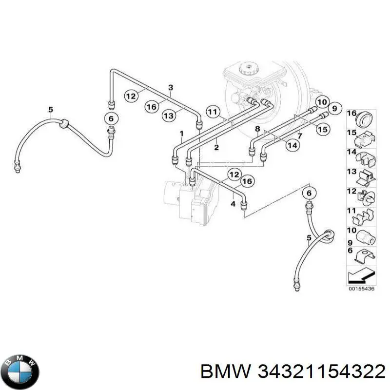 Compre 34321154322 BMW 