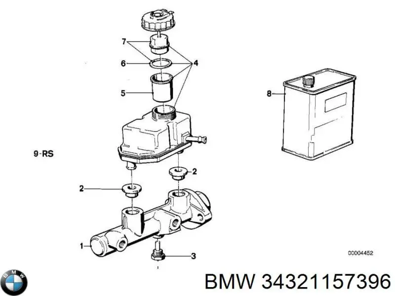  BMW 34321157396 preço, a partir de 9,52 USD