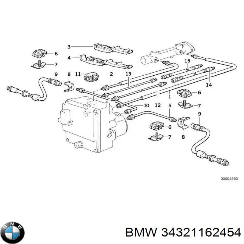 34321162454 BMW 