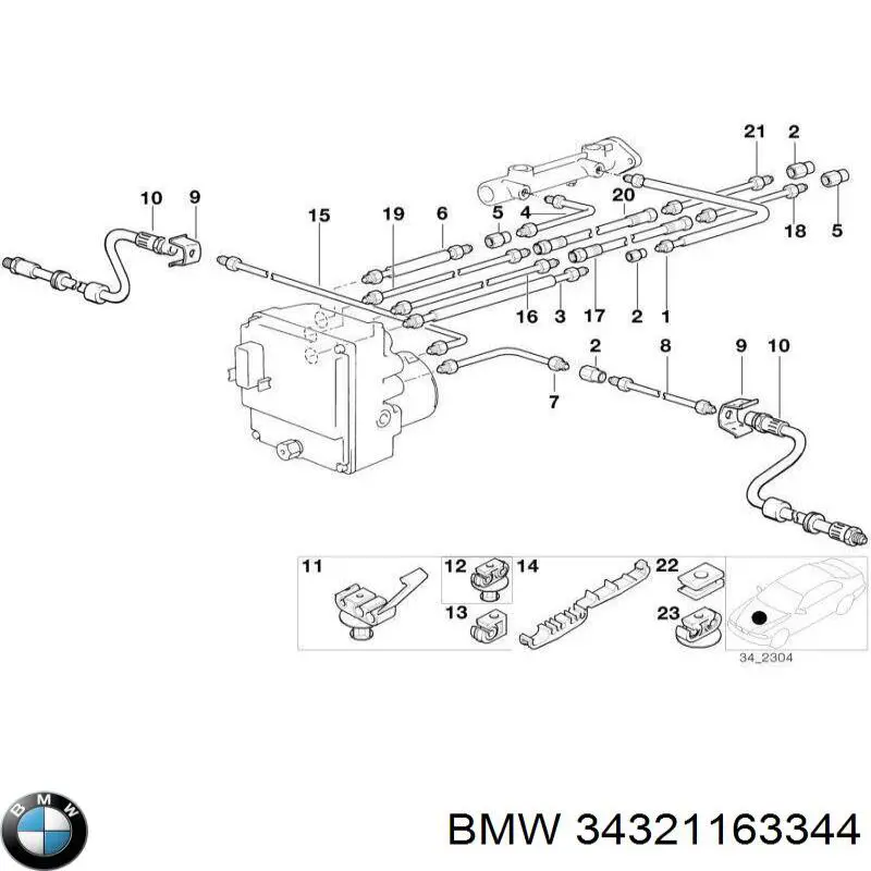 34321164252 BMW 
