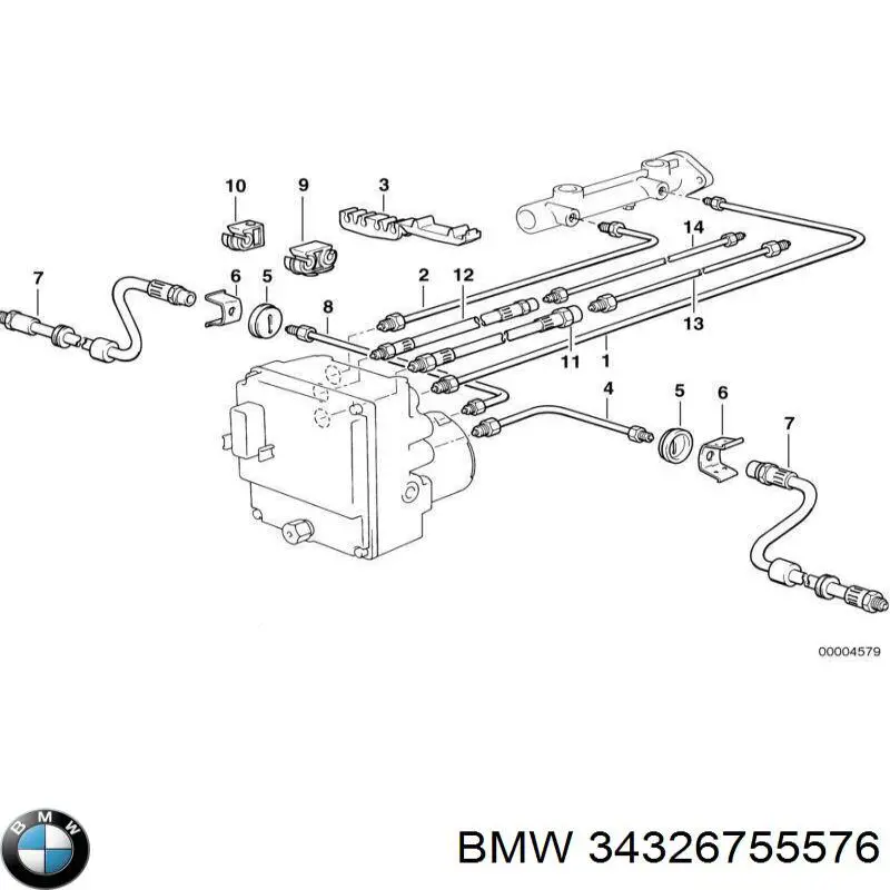 Compre 34326755576 BMW 