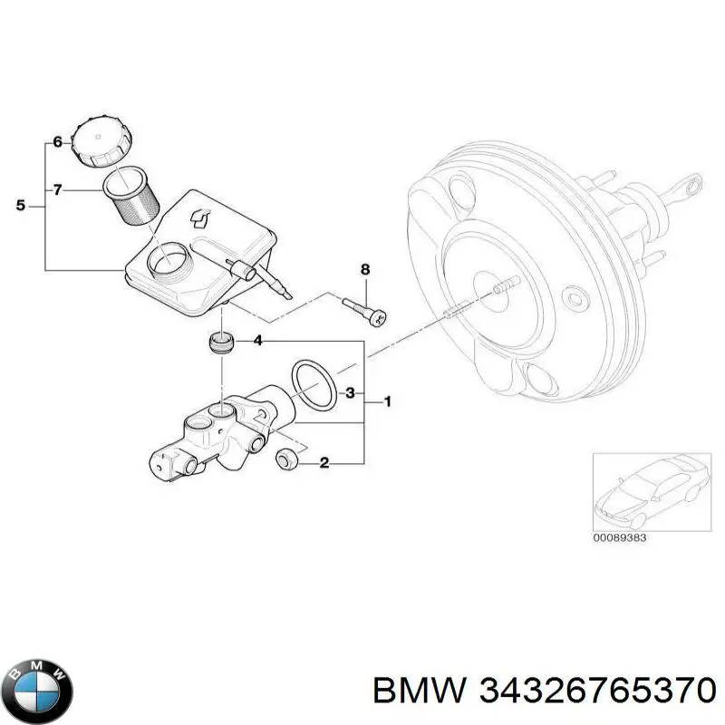 Compre 34326765370 BMW 