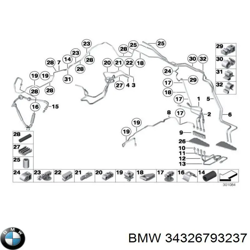 34326793237 BMW 