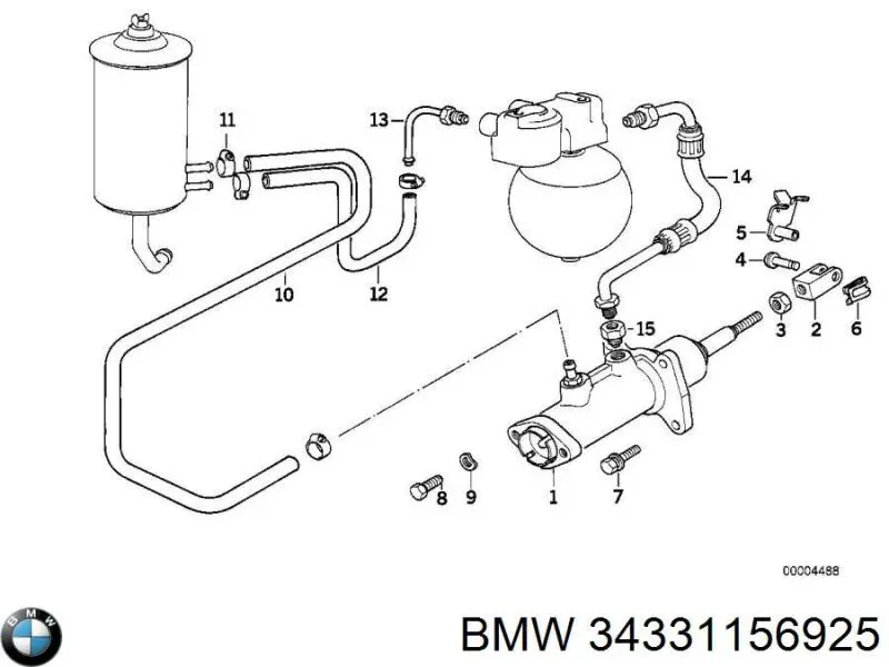 Reforçador dos freios a vácuo BMW 34331156925 preço, a partir de 1776,68 USD