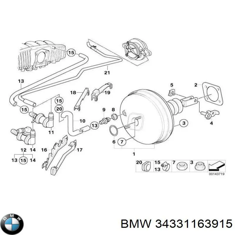 Válvula de limitação de pressão de óleo CBC BMW 34331163915 preço, a partir de 167,58 USD
