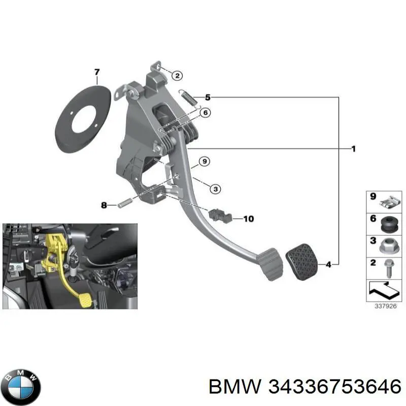 34336753646 BMW 