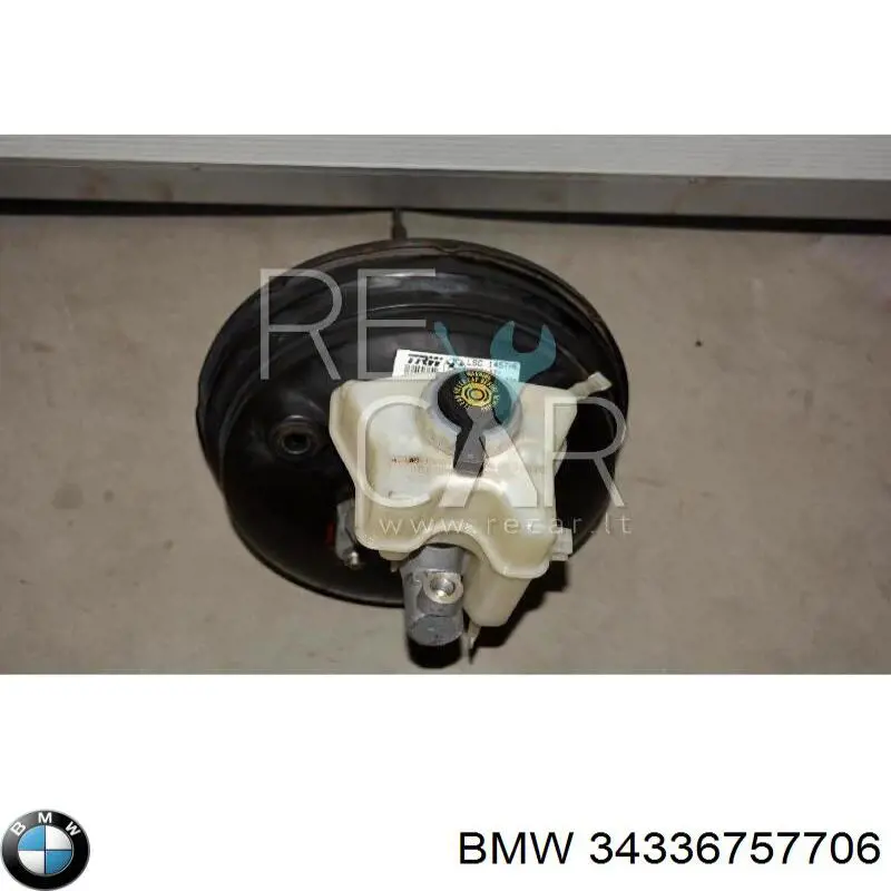 Compre 34336757706 BMW Reforçador dos freios a vácuo