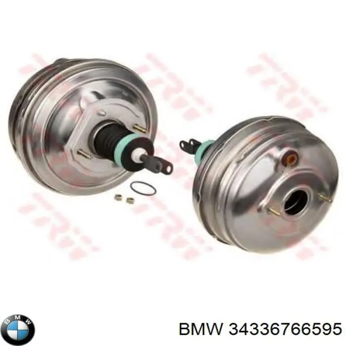 Compre 34336766595 BMW Reforçador dos freios a vácuo