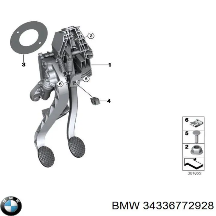 Compre 34336772928 BMW 