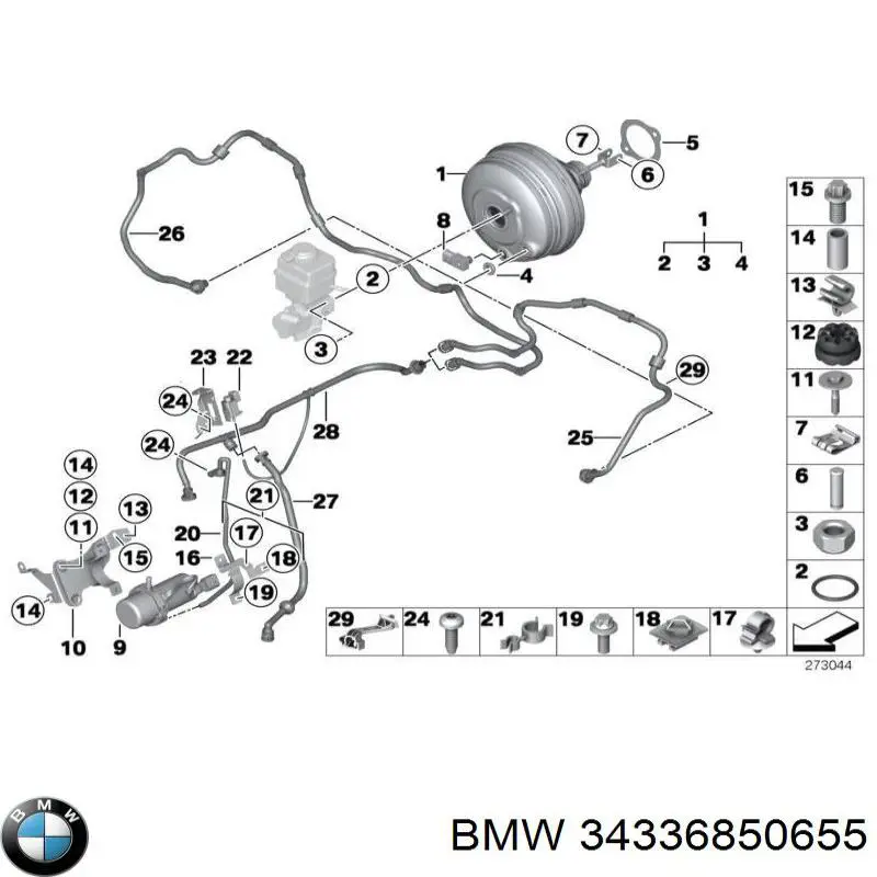  BMW 34336850655 preço, a partir de 3,69 USD