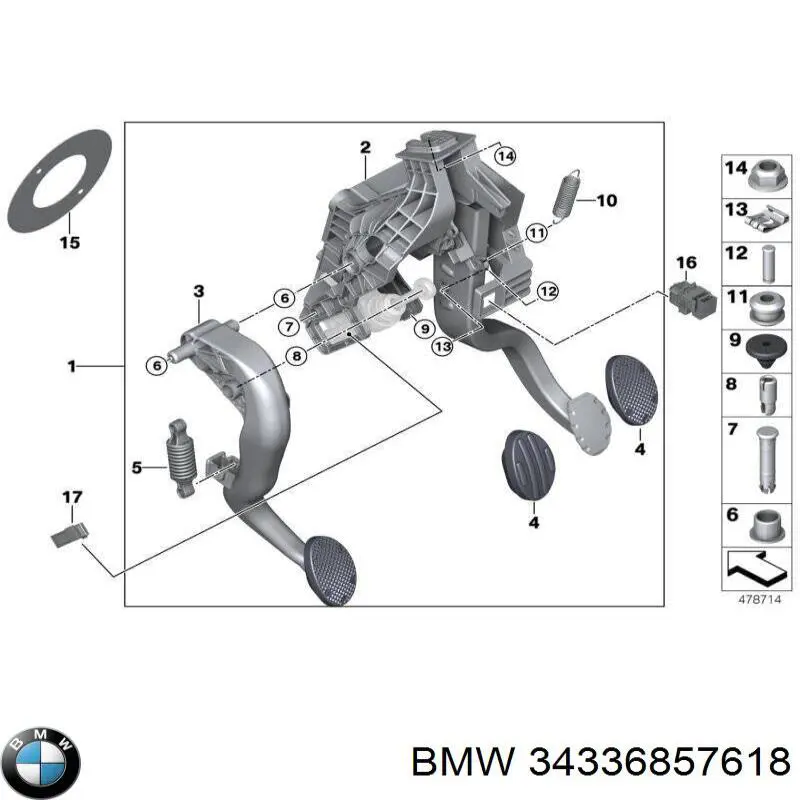 34336857618 BMW 